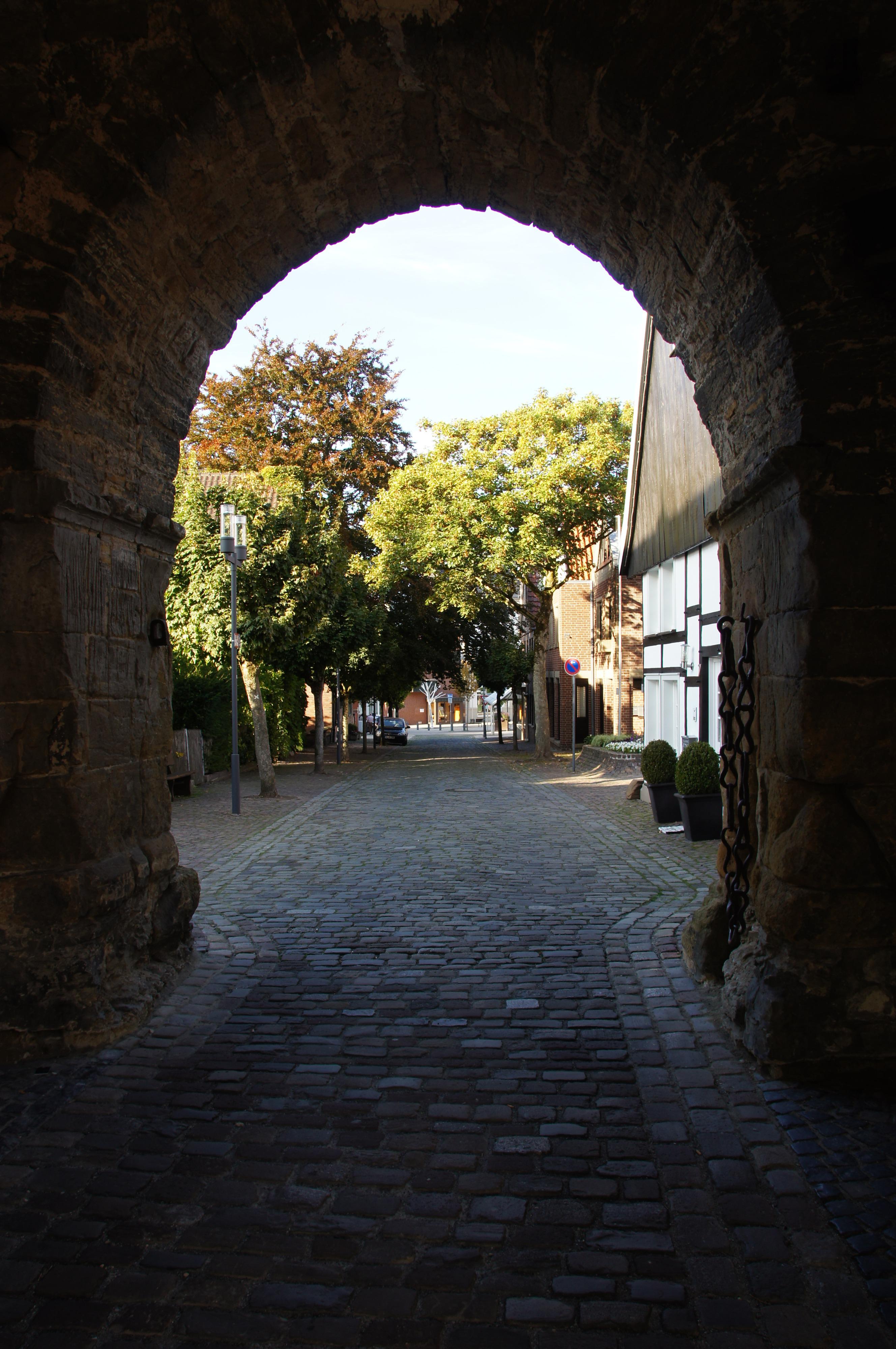 Blick aus dem Paulusturm Richtung Marktplatz