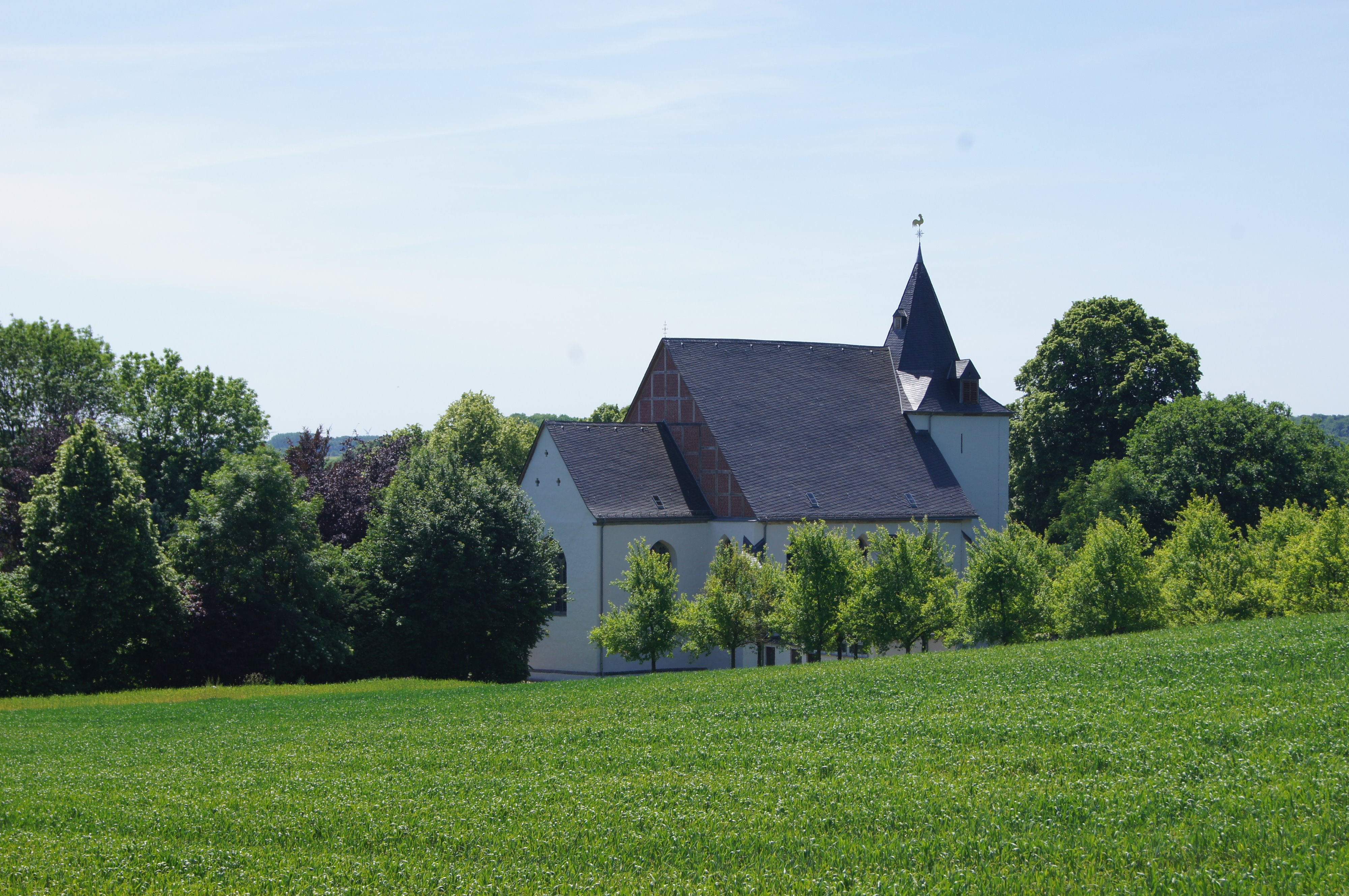 Lambertikirche Unterstromberg (Ansicht von hinten)